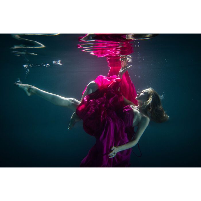 Pink Dress Underwater II will make a perfect background for any fresh or salt water tank or aquarium as well as dry terrariums.