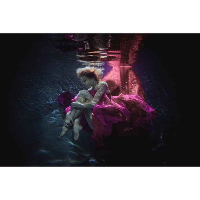 Pink Dress Underwater VIII will make a perfect background for any fresh or salt water tank or aquarium as well as dry terrariums.