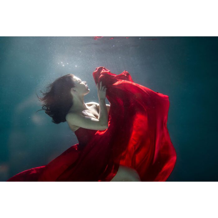 Red Dress Underwater II will make a perfect background for any fresh or salt water tank or aquarium as well as dry terrariums.