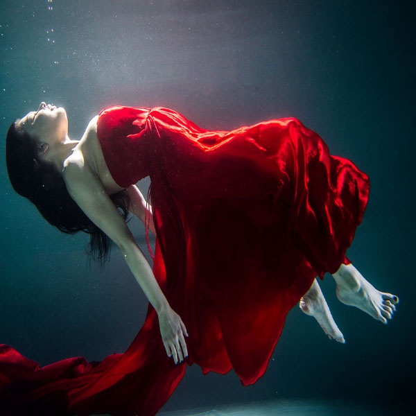 Red Dress Underwater IV will make a perfect background for any fresh or salt water tank or aquarium as well as dry terrariums.