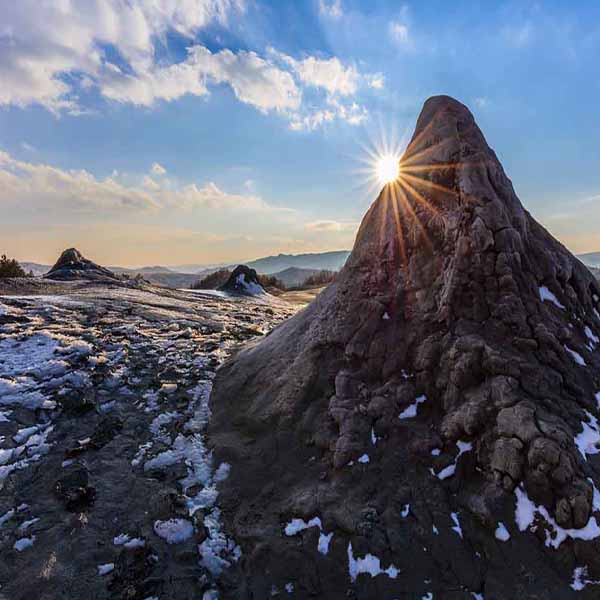 Romania Mud Volcano XVI will make a perfect background for any fresh or salt water tank or aquarium as well as dry terrariums.