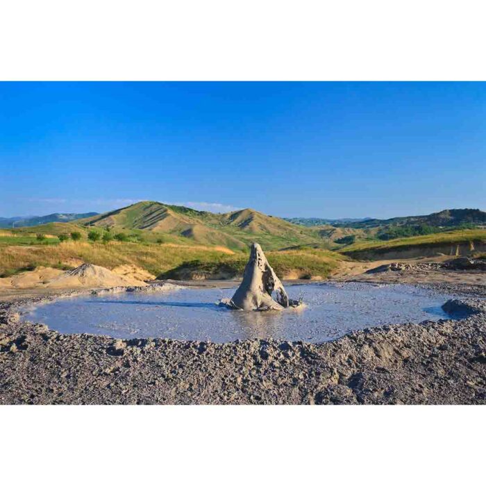 Romania Mud Volcano V will make a perfect background for any fresh or salt water tank or aquarium as well as dry terrariums.