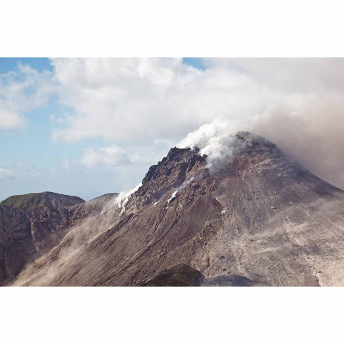 Soufriere Hills Volcano will make a perfect background for any fresh or salt water tank or aquarium as well as dry terrariums.