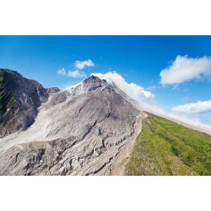 Soufriere Hills Volcano III will make a perfect background for any fresh or salt water tank or aquarium as well as dry terrariums.