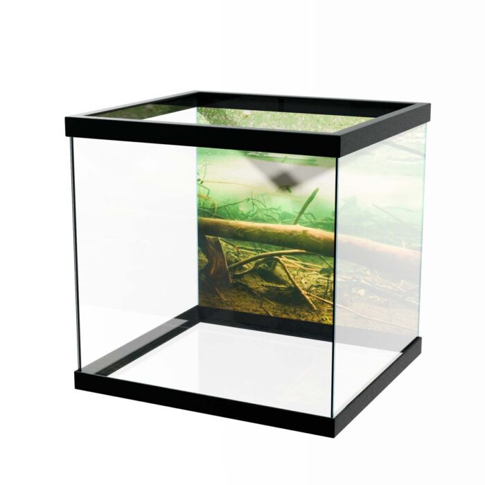 Wood Under Ice will make a perfect background for any fresh or salt water tank or aquarium as well as dry terrariums.