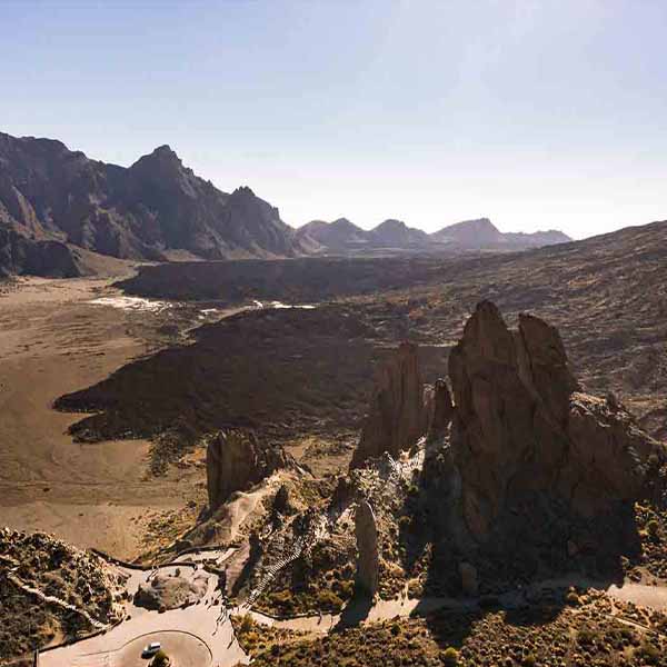 Teide Volcano Park II will make a perfect background for any fresh or salt water tank or aquarium as well as dry terrariums.