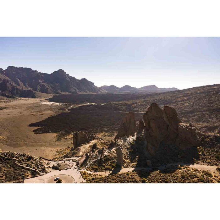 Teide Volcano Park II will make a perfect background for any fresh or salt water tank or aquarium as well as dry terrariums.