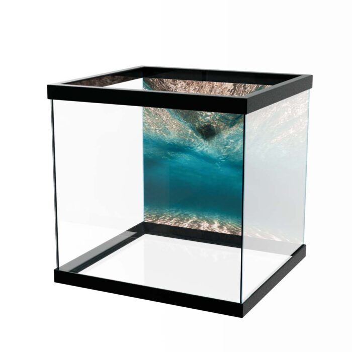 Turquoise Sea Underwater will make a perfect background for any fresh or salt water tank or aquarium as well as dry terrariums.