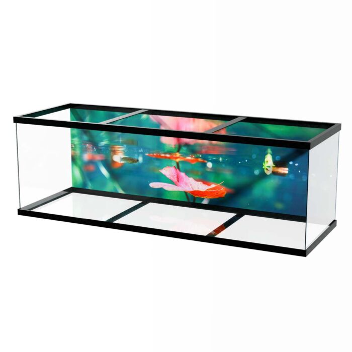 Underwater Cenote View will make a perfect background for any fresh or salt water tank or aquarium as well as dry terrariums.