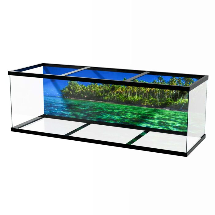 Coral Reef Island will make a perfect background for any fresh or salt water tank or aquarium as well as dry terrariums.