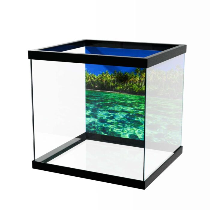 Coral Reef Island will make a perfect background for any fresh or salt water tank or aquarium as well as dry terrariums.