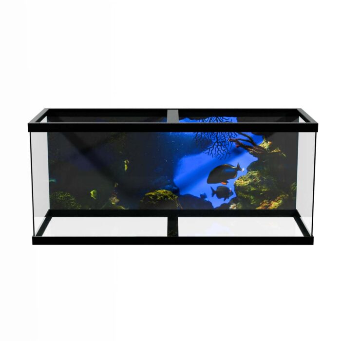 Underwater Fish View will make a perfect background for any fresh or salt water tank or aquarium as well as dry terrariums.