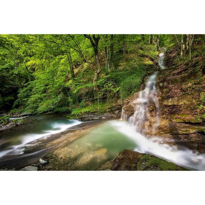 Forest Cliff Waterfall will make a perfect background for any fresh or salt water tank or aquarium as well as dry terrariums.