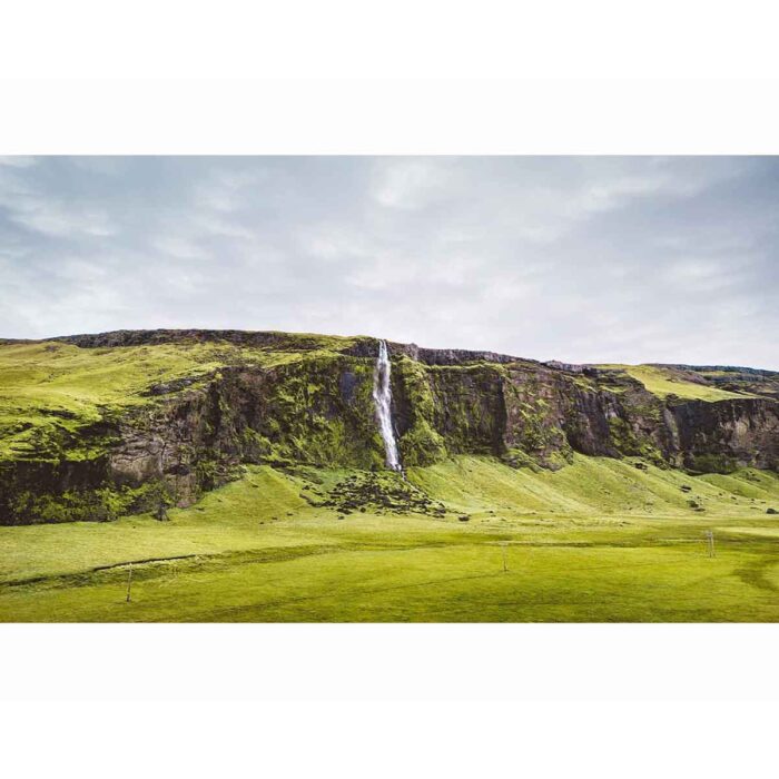 Grass Field Waterfall will make a perfect background for any fresh or salt water tank or aquarium as well as dry terrariums.