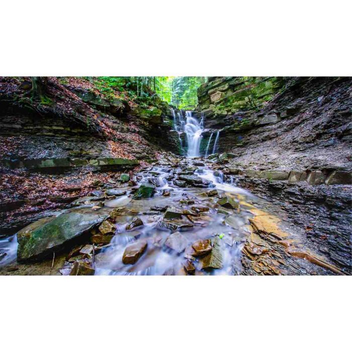 Little Rocky Waterfall will make a perfect background for any fresh or salt water tank or aquarium as well as dry terrariums.