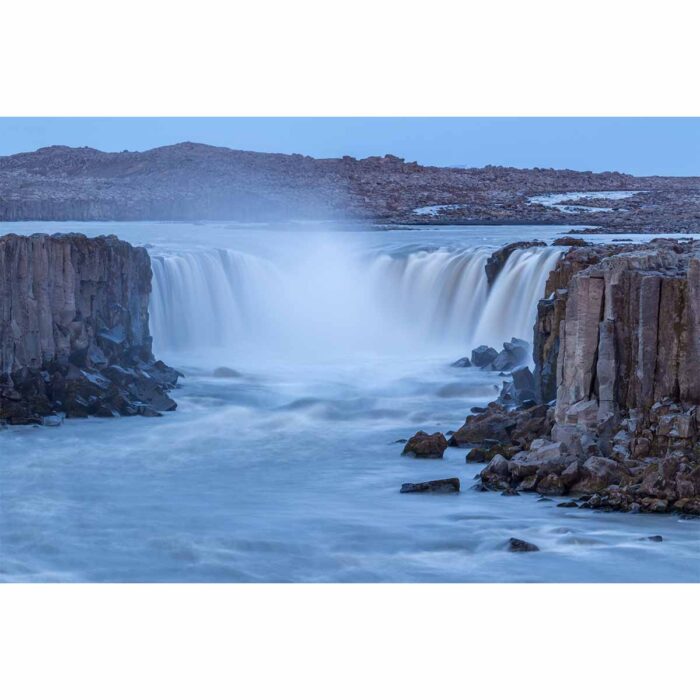 Selfoss Waterfall Iceland will make a perfect background for any fresh or salt water tank or aquarium as well as dry terrariums.