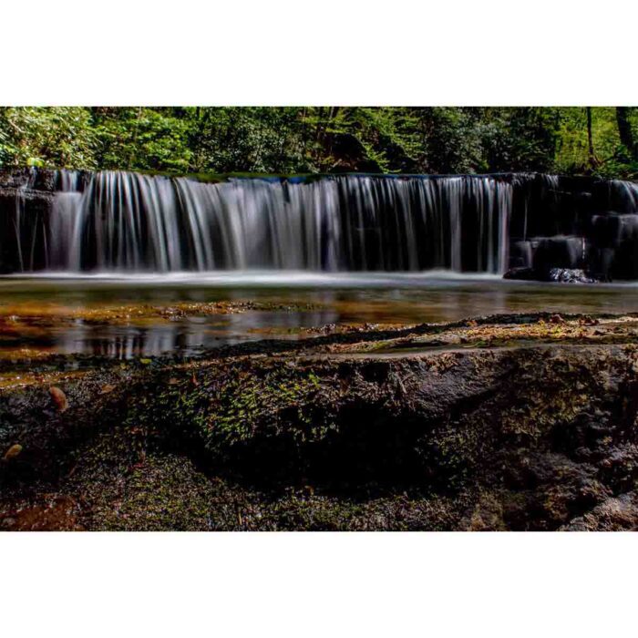 Small Cascading Waterfall will make a perfect background for any fresh or salt water tank or aquarium as well as dry terrariums.