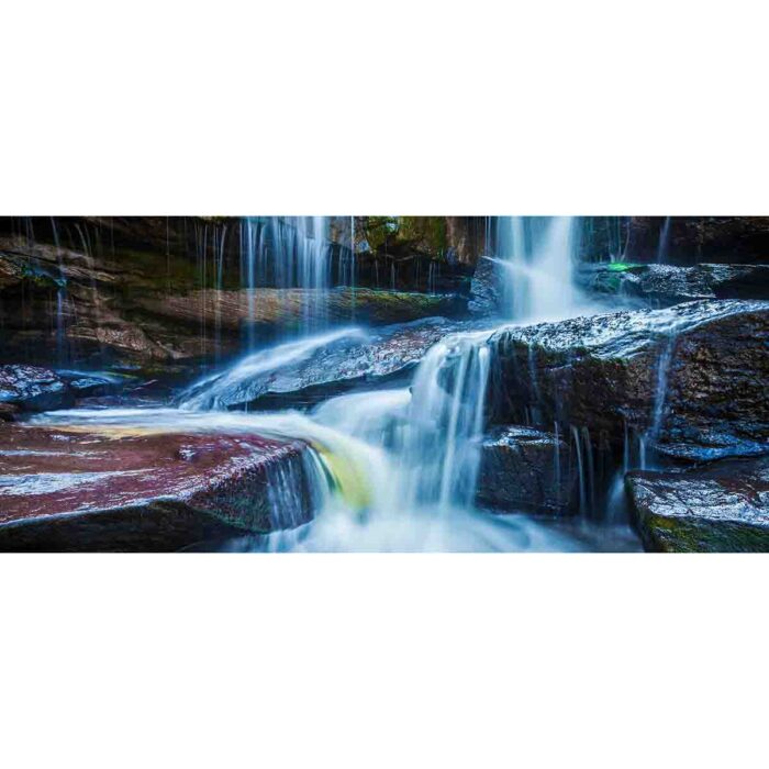 Small Stone Waterfall will make a perfect background for any fresh or salt water tank or aquarium as well as dry terrariums.